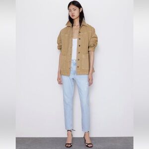 Zara • Ripped Mom Fit Jeans Z1975